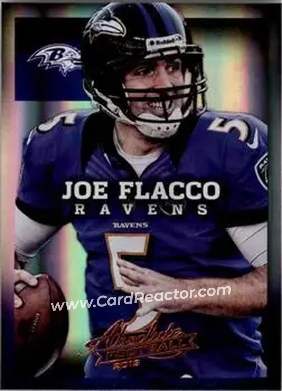 2013 Panini Absolute #8 - Joe Flacco - Baltimore Ravens - Front