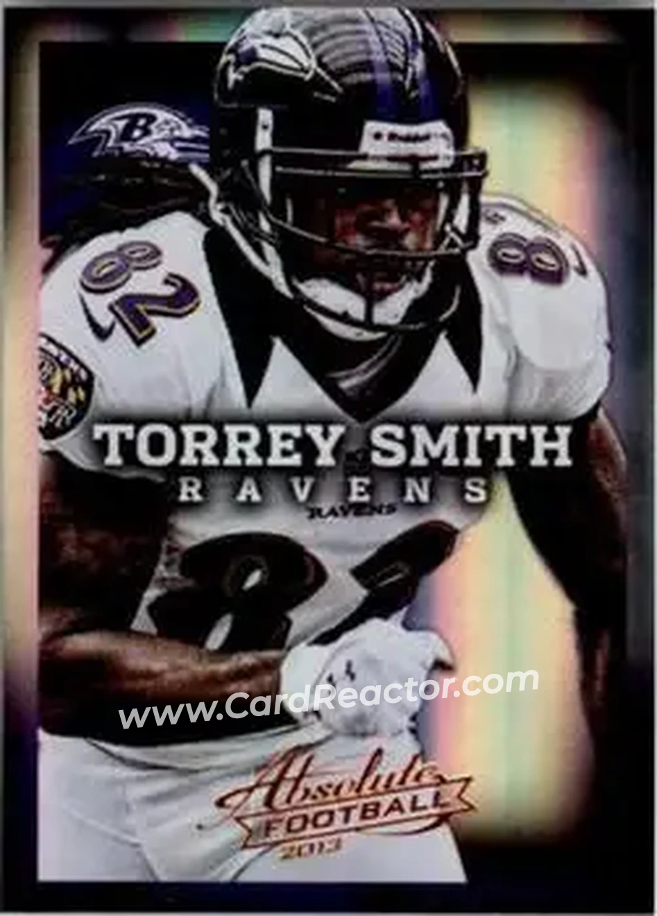 2013 Panini Absolute #9 - Torrey Smith - Baltimore Ravens - Front