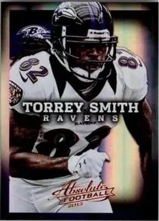 2013 Panini Absolute #9 - Torrey Smith - Baltimore Ravens