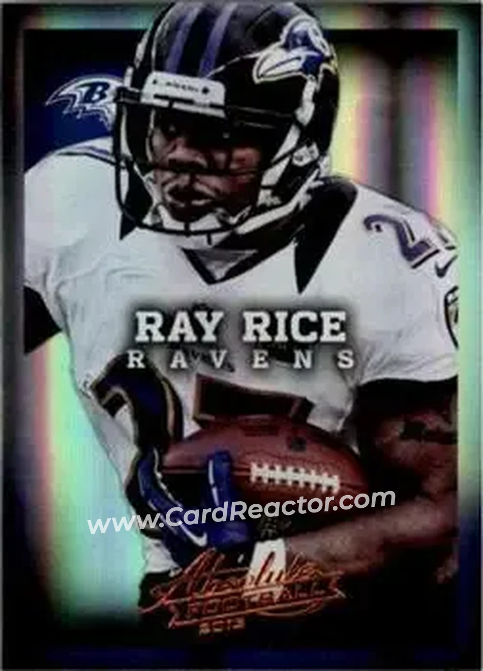 2013 Panini Absolute #11 - Ray Rice - Baltimore Ravens - Front
