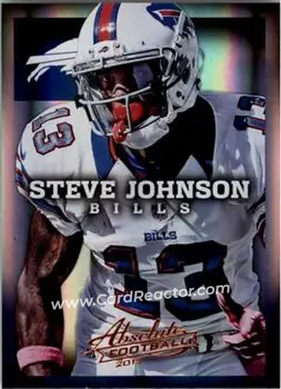 2013 Panini Absolute #13 - Steve Johnson - Buffalo Bills - Front