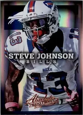 2013 Panini Absolute #13 Steve Johnson