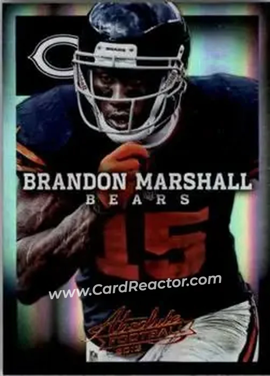 2013 Panini Absolute #19 - Brandon Marshall - Chicago Bears - Front