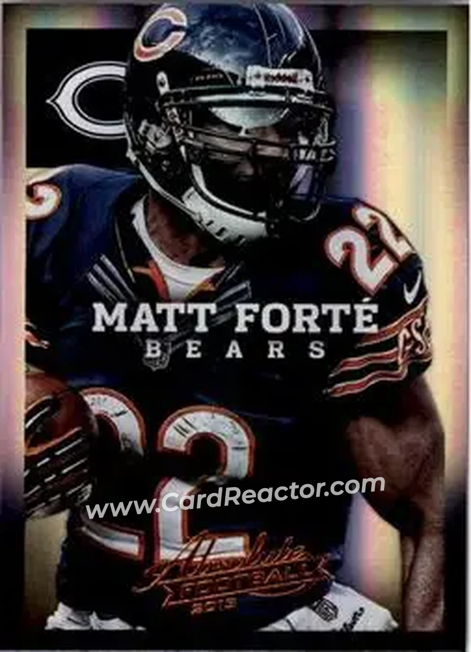 2013 Panini Absolute #20 - Matt Forte - Chicago Bears - Front