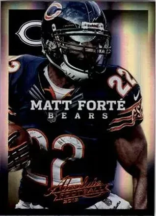 2013 Panini Absolute #20 - Matt Forte - Chicago Bears