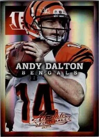2013 Panini Absolute #21 - Andy Dalton - Cincinnati Bengals