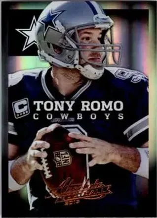 2013 Panini Absolute #27 - Tony Romo - Dallas Cowboys