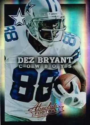 2013 Panini Absolute #28 - Dez Bryant - Dallas Cowboys