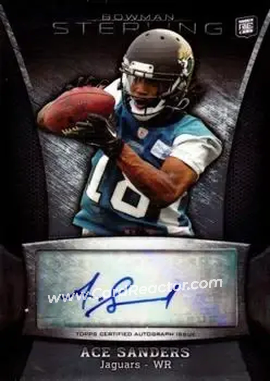 2013 Bowman Sterling - Autographs #BSA-AS - Ace Sanders - Jacksonville Jaguars - Front