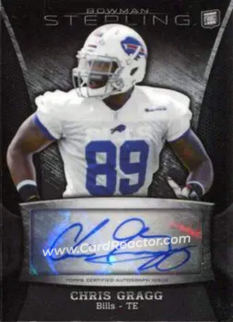 2013 Bowman Sterling - Autographs #BSA-CG - Chris Gragg - Buffalo Bills