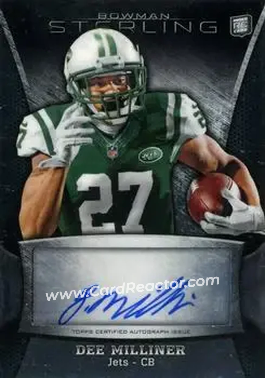 2013 Bowman Sterling - Autographs #BSA-DM - Dee Milliner - New York Jets