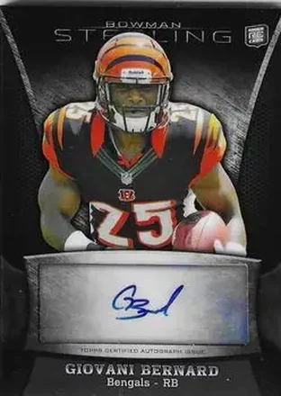 2013 Bowman Sterling - Autographs #BSA-GB - Giovani Bernard - Cincinnati Bengals