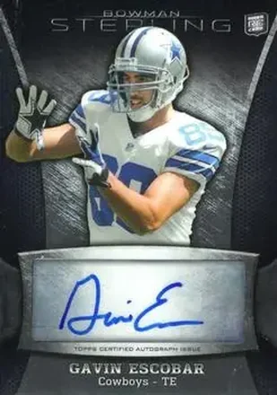 2013 Bowman Sterling - Autographs #BSA-GE - Gavin Escobar - Dallas Cowboys