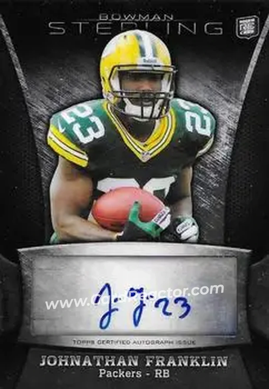 2013 Bowman Sterling - Autographs #BSA-JF - Johnathan Franklin - Green Bay Packers