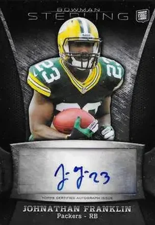 2013 Bowman Sterling - Autographs #BSA-JF - Johnathan Franklin - Green Bay Packers