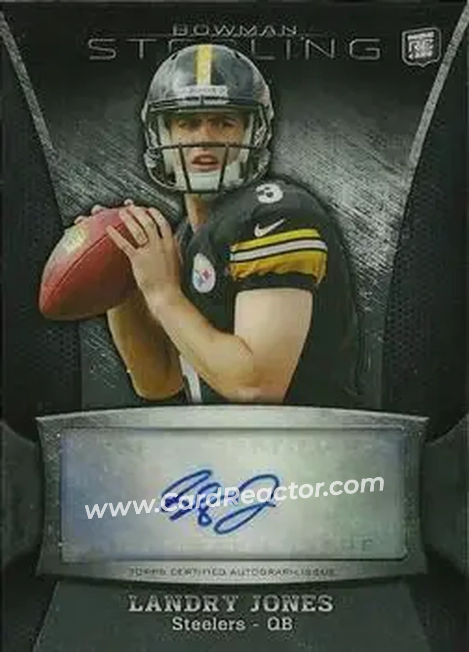 2013 Bowman Sterling - Autographs #BSA-LJ - Landry Jones - Pittsburgh Steelers