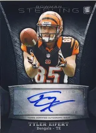 2013 Bowman Sterling - Autographs #BSA-TE - Tyler Eifert - Cincinnati Bengals