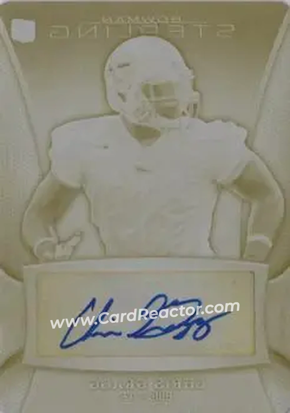 2013 Bowman Sterling - Autographs Printing Plates Yellow #BSA-CG - Chris Gragg - Buffalo Bills - Front 2013 Bowman Sterling - Autographs Printing Plates Yellow #BSA-CG - Chris Gragg - Buffalo Bills - Front
