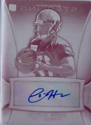 2013 Bowman Sterling - Autographs Printing Plates Magenta #BSA-CHA - Chris Harper - Seattle Seahawks