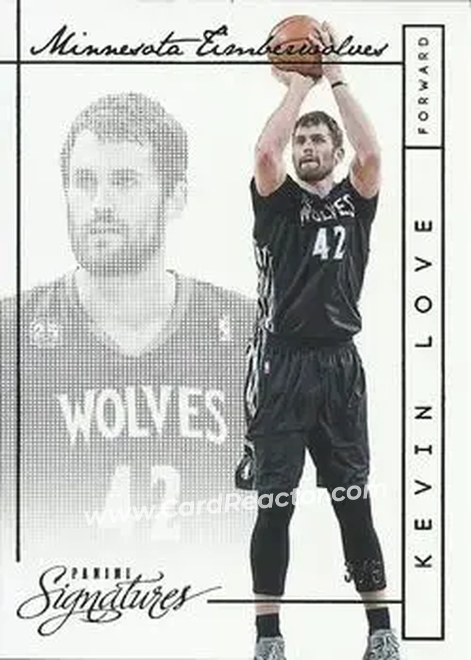 2013-14 Panini Signatures - Green #78 - Kevin Love - Minnesota Timberwolves - Front