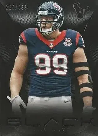 2013 Panini Black #5 - J.J. Watt - Houston Texans