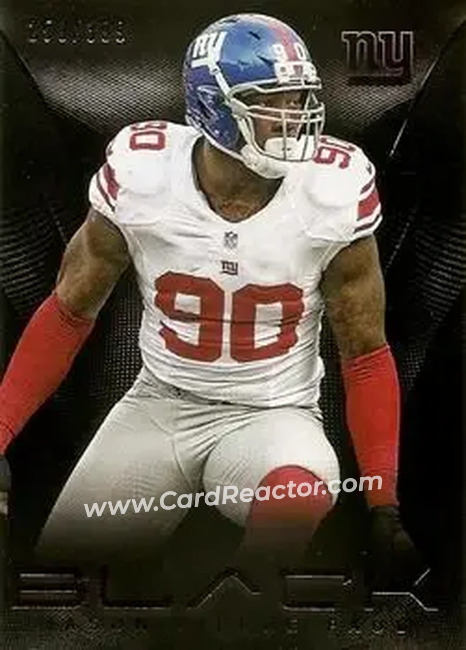 2013 Panini Black #55 - Jason Pierre-Paul - New York Giants - Front