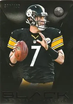 2013 Panini Black #61 - Ben Roethlisberger - Pittsburgh Steelers