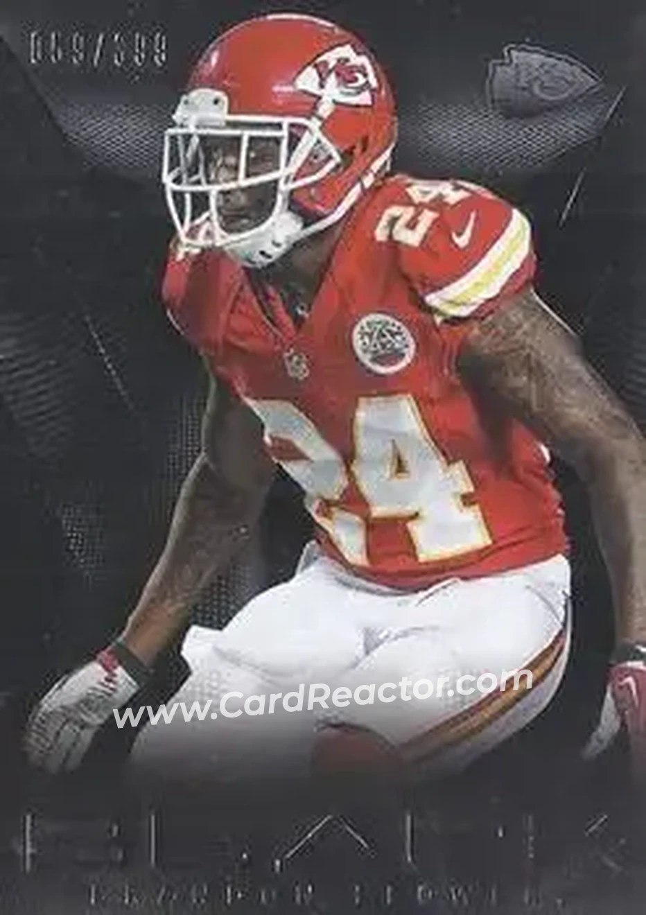2013 Panini Black #75 - Brandon Flowers - Kansas City Chiefs - Front