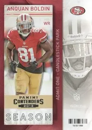 2013 Panini Contenders #2 Anquan Boldin