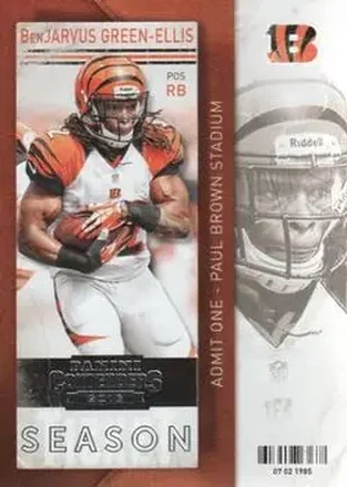 2013 Panini Contenders #10 BenJarvus Green-Ellis