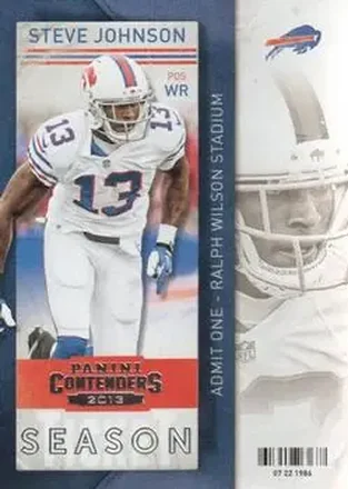 2013 Panini Contenders #11 Steve Johnson