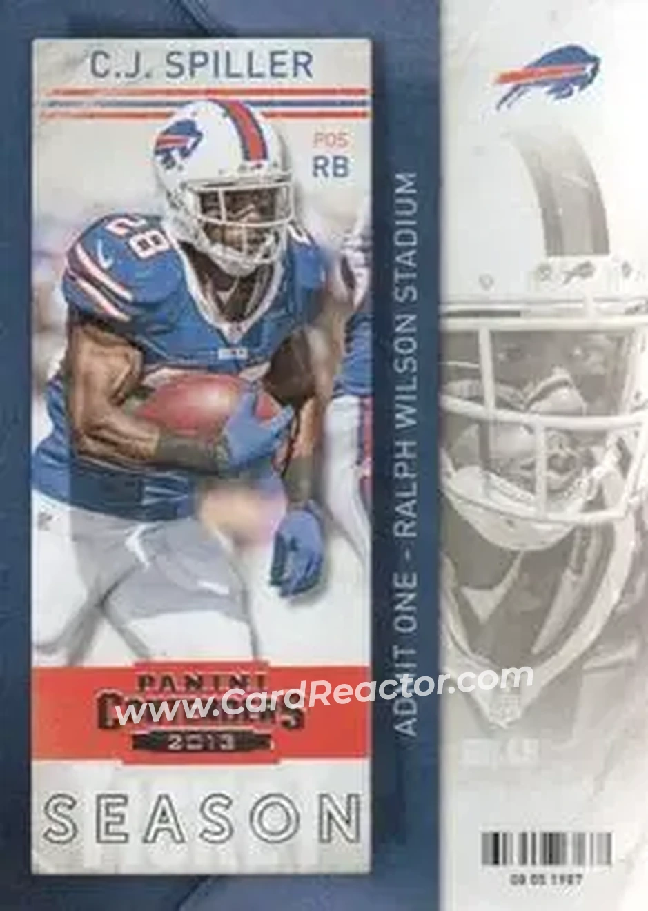 2013 Panini Contenders #12 - C.J. Spiller - Buffalo Bills - Front