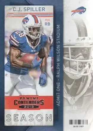 2013 Panini Contenders #12 - C.J. Spiller - Buffalo Bills