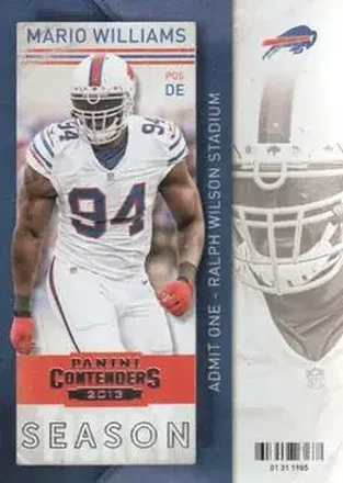 2013 Panini Contenders #13 Mario Williams