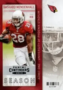 2013 Panini Contenders feature card
