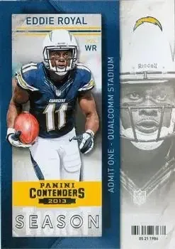 2013 Panini Contenders feature card
