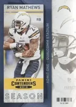 2013 Panini Contenders feature card