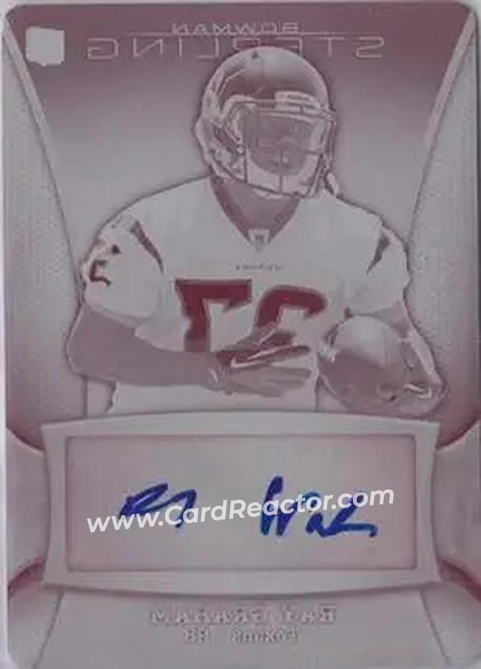 2013 Bowman Sterling - Autographs Printing Plates Magenta #BSA-RG - Ray Graham - Houston Texans