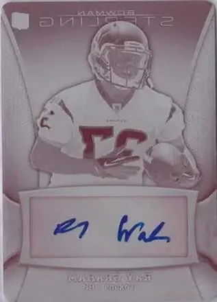 2013 Bowman Sterling - Autographs Printing Plates Magenta #BSA-RG - Ray Graham - Houston Texans