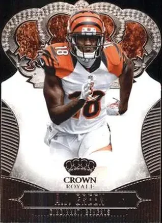 2013 Panini Crown Royale #1 - A.J. Green - Cincinnati Bengals
