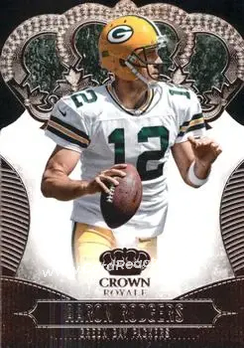 2013 Panini Crown Royale #2 - Aaron Rodgers - Green Bay Packers - Front