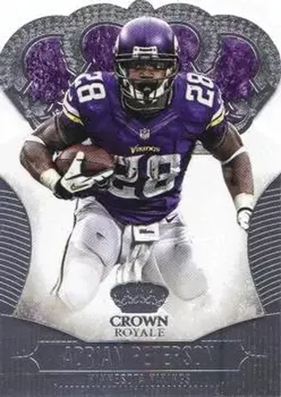2013 Panini Crown Royale #3 - Adrian Peterson - Minnesota Vikings
