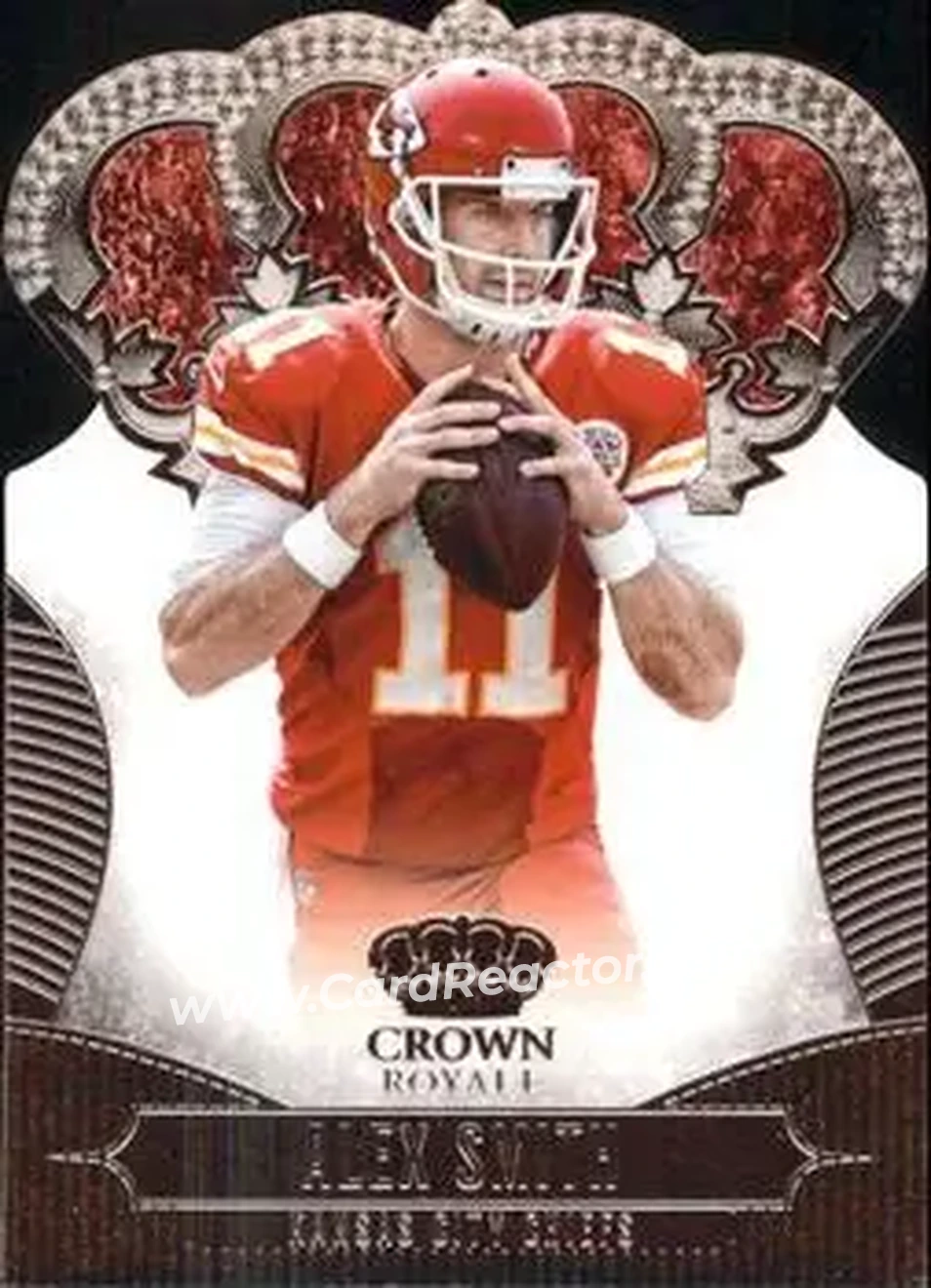 2013 Panini Crown Royale #4 - Alex Smith - Kansas City Chiefs - Front