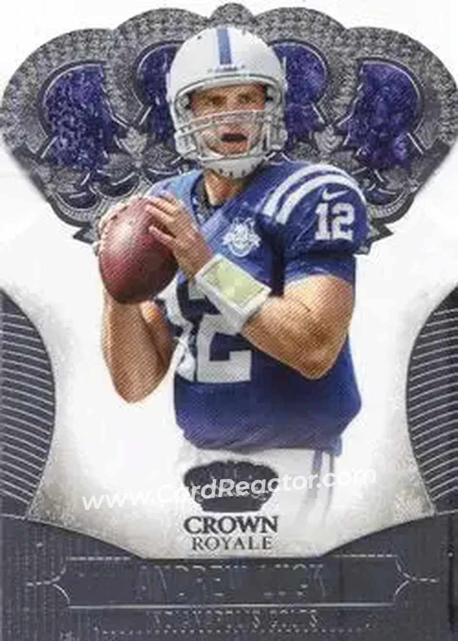 2013 Panini Crown Royale #7 - Andrew Luck - Indianapolis Colts - Front