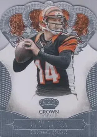 2013 Panini Crown Royale #8 - Andy Dalton - Cincinnati Bengals