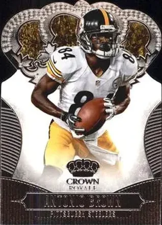 2013 Panini Crown Royale #10 - Antonio Brown - Pittsburgh Steelers