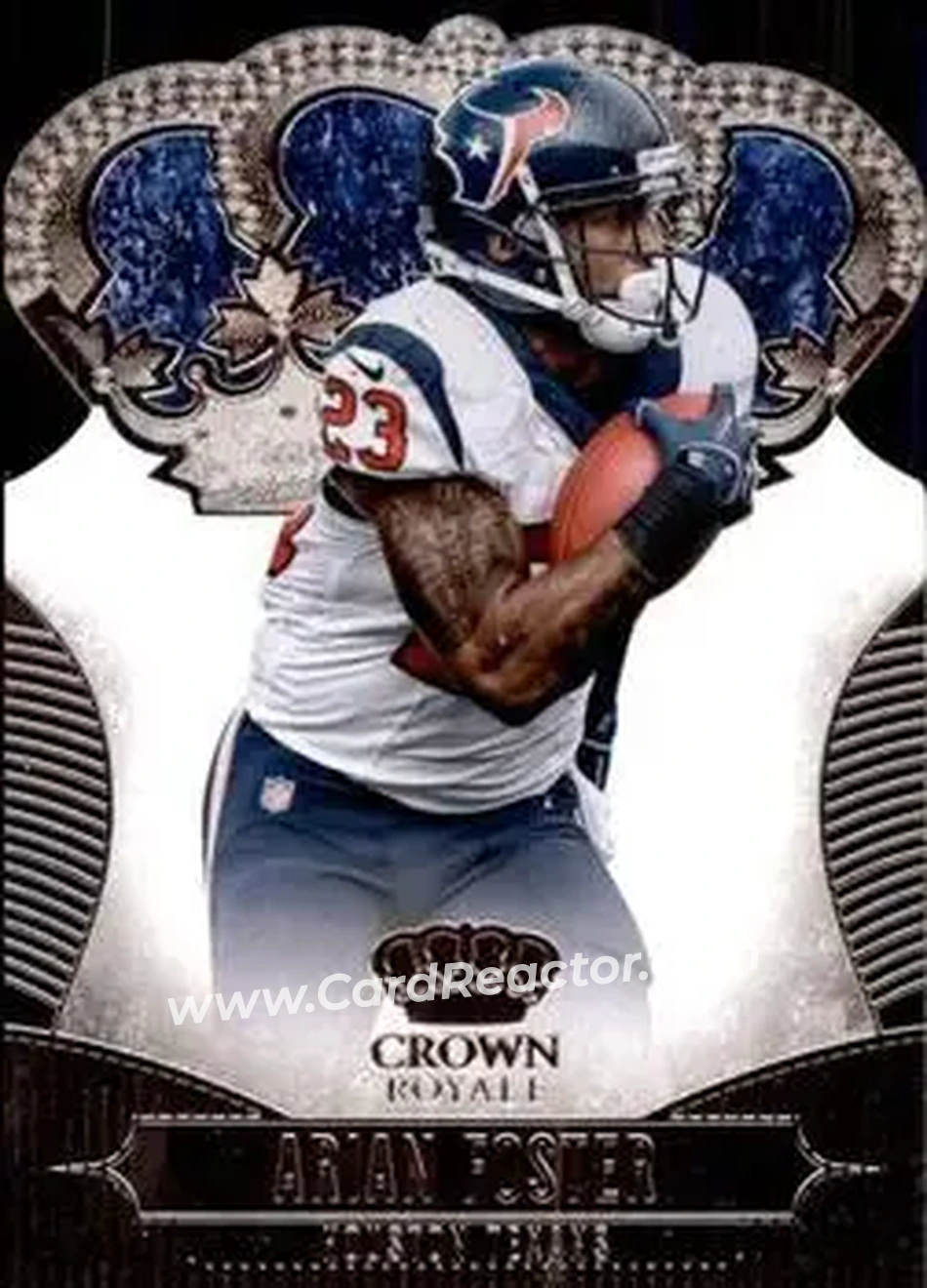 2013 Panini Crown Royale #12 - Arian Foster - Houston Texans - Front