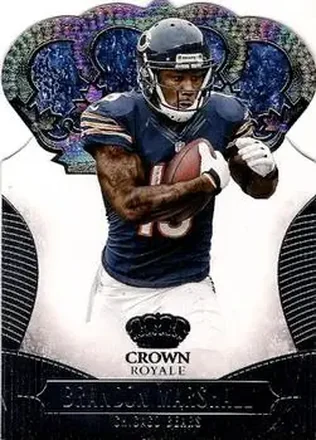 2013 Panini Crown Royale #15 - Brandon Marshall - Chicago Bears