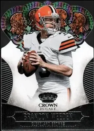 2013 Panini Crown Royale #16 - Brandon Weeden - Cleveland Browns