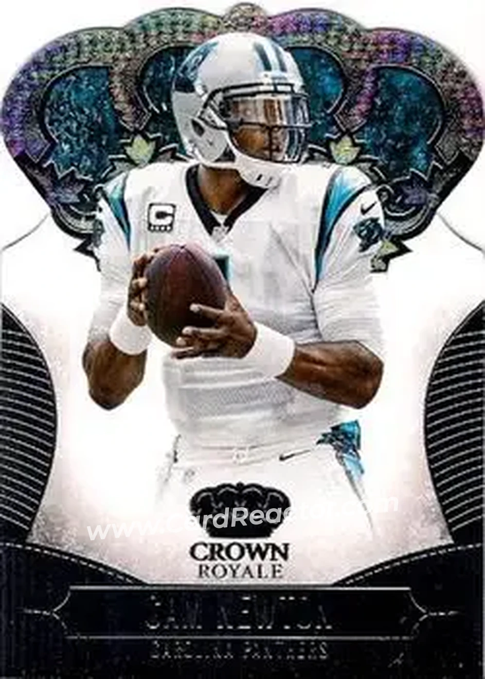 2013 Panini Crown Royale #19 - Cam Newton - Carolina Panthers - Front